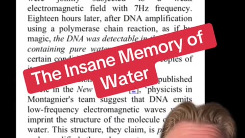 Insane Memory of Water.