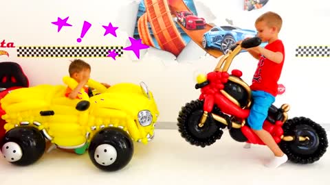 children's funny video Vlad and Nikita - funny stories with Toys