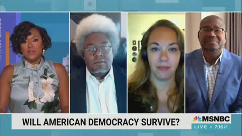 In 2022, MSNBC asks, “will American democracy survive?” and they don't think so – 7/17/22