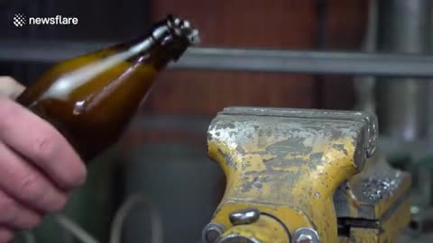 Life hacker shows off 50 ways to open beer bottle without a bottle opener