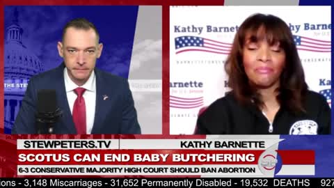 SCOTUS Must Ban Baby Butchering: US Senate Candidate Conceived in Rape Fights for Life.