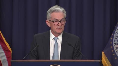 Federal Reserve Chair Jerome Powell delivers an update on interest rates