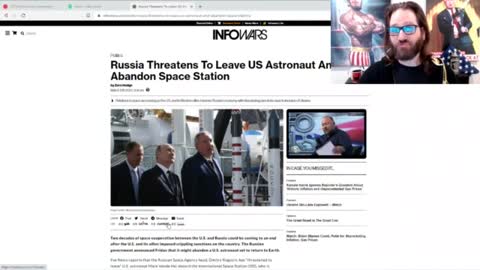 BIDEN is about to get an American Astranout Left &Trapped In Space As Biden Attacks Russia
