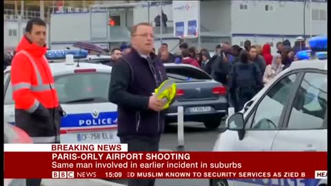 Attack on Orly Airport BBC News 18 Mar 2017