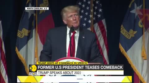 Former President Trump Teases 2024 Return