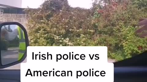 Irish Comedian Acts Out the Difference Between Irish and American Police
