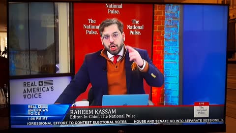 Live Recording - Jan 6th - Raheem Kassam On A Angry Discussion Capital Police Guns Drawn