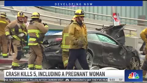 Windsor Hills Crash Kills 6, Including a Pregnant Woman and Her Baby | NBCLA