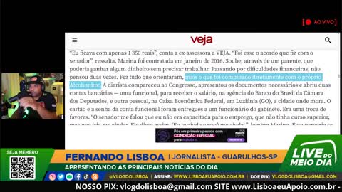 ALCOLUMBRE tinha ESQUEMA DE RACHADINHA _ BOLSONARO CHEGOU NA ITALIA