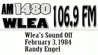 Wlea Sound Off, February 3, 1984, Randy Engel