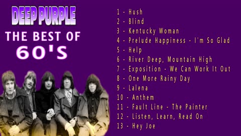 DEEP PURPLE - THE BEST OF 60'S