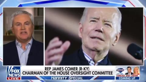 Rep. James Comer: Joe Biden Was Using at Least Three Fake Names on Govt. Emails for his Shady Business Deals