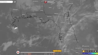 Heavy Chemtrails continues through the night, over Gulf of Mexico and Florida