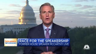 Rep. McCarthy on House Speaker race...