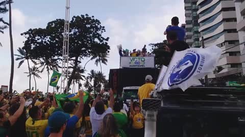 Pernambuco - apoio ao voto impresso auditável, com apuração pública e Jair Bolsonaro.