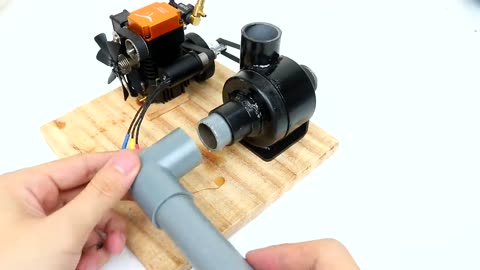 Making a Water Pump from a 4 Stroke Engine