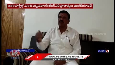 Murali Yadav Comments On TRS Party - Medak - V6 News