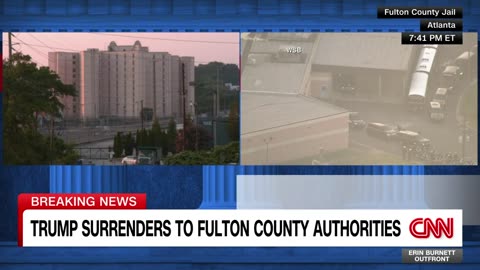 Trump surrenders to fulton county authorities