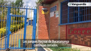 Estado de los parques Recrear en Bucaramanga