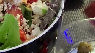 Locust Found in Salad