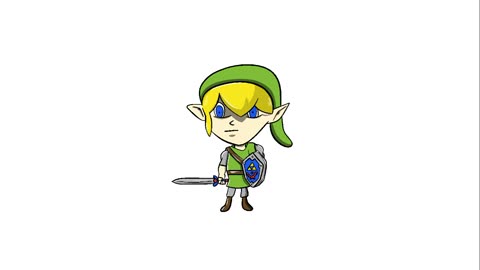 Procreate Link - Legends of Zelda iPad Art