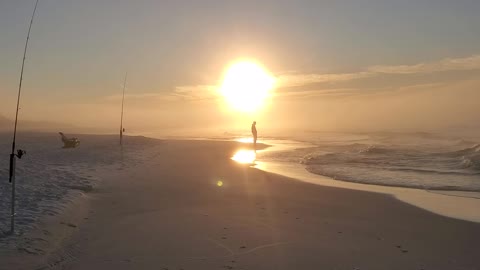 Winter Sunrise in Blue Mountain Beach