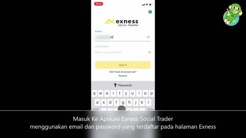 Tutorial deposit TP99 melalui Aplikasi Exness Sosial Trading