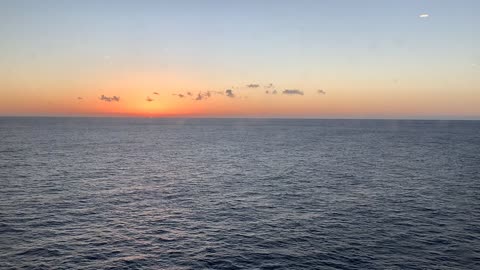 Morning Sunrise in the Caribbean