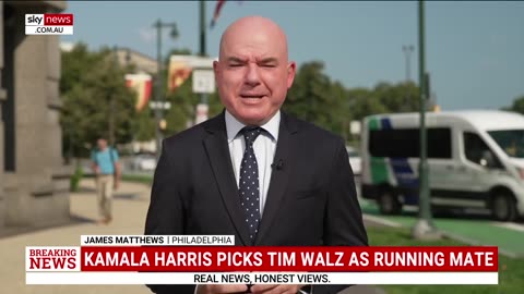 Kamala Harris reportedly picks Minnesota Governor Tim Walz as presidential running mate