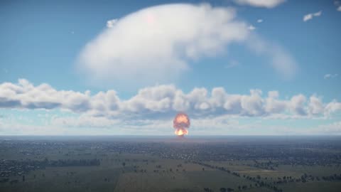 Nuclear bomb RDS-4 explosion remake (Wait)