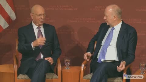 Klaus Schwab: "What we are very proud of, is that we penetrate the global cabinets of countries