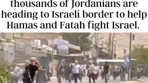 Jordanians Gathering to Join Terrorist Campaign Against Israel