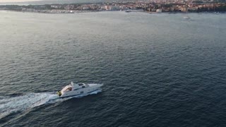 Croatia by drone shark seen