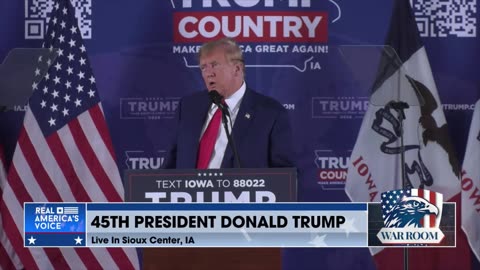 President Donald Trump: "All throughout the world we're an embarrassment as a country"