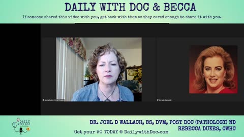 Dr. Judy Reynolds PhD - The Fats and Carbohydrates of the Matter - Daily with Doc and Becca 11/20/23