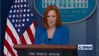 Psaki claims the US has "enormous leverage" over the Taliban.