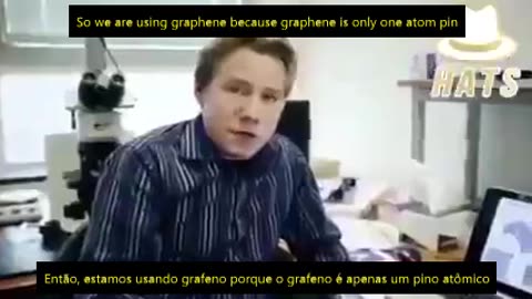 Sequenciamento de vacina de DNA de óxido de grafeno & Link 5G