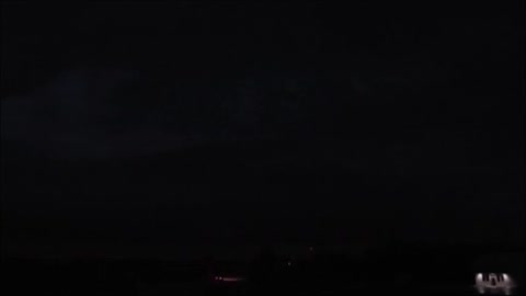 Awesome Lightning Show In Slow Motion