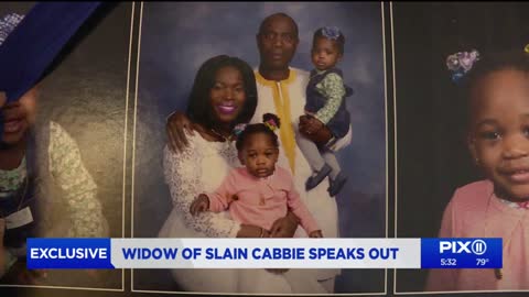 Heartbroken widow of slain NYC cabbie speaks out