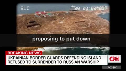 Ukrainian soldier after warning_ 'Russian warship, go f yourself'