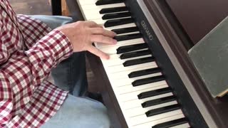 Guide Me, O Thou Great Jehovah — Kendall Straight on the piano