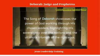 Deborah Judge and Prophetess