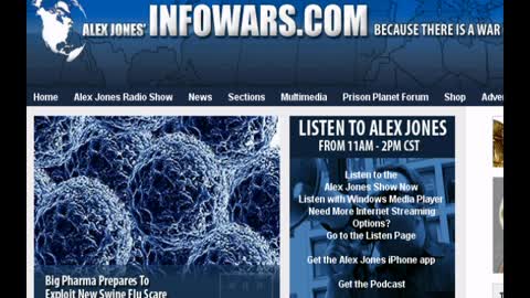 ALEX JONES SHOW FULL Episode Jan 05 2011 Wednesday Archive