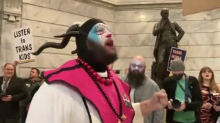 Trans Activists STORM Kentucky Capitol In Wild Moment