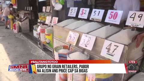 Grupo ng grain retailers, pabor na alisin ang price cap sa bigas