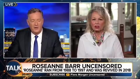 Roseann Barr Tells It Like It Is !