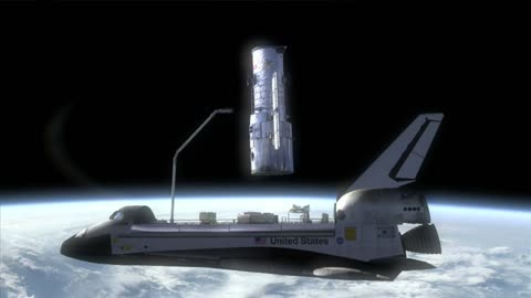 "Docking in the Void: Satellite Rendezvous with the Space Shuttle"
