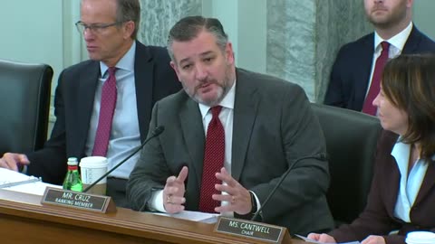 Sen. Cruz is officially recognized as Ranking Member of the Senate Commerce Committee