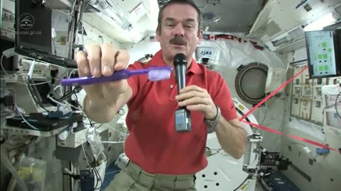Brushing Your Teeth in Space