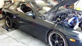 Toyota Soarer 1jzgte dyno run 407bhp